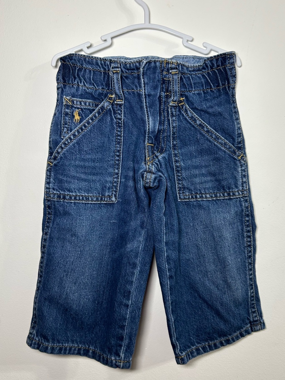 Polo by Ralph Lauren Girls' Dark Blue Denim Jeans